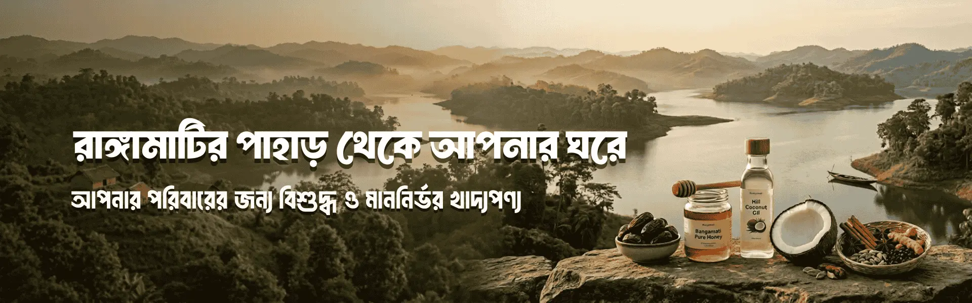 রাঙ্গামাটির পাহাড় থেকে আপনার ঘরে - rangaghorbd প্রাকৃতিক খাদ্যপণ্য