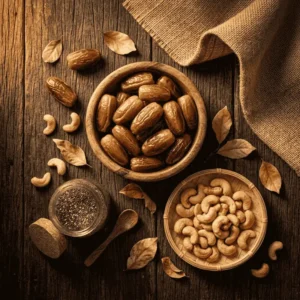 খেজুর, বাদাম ও সুপারফুড